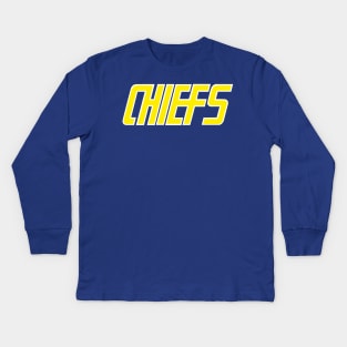 Hockey Chiefs Kids Long Sleeve T-Shirt